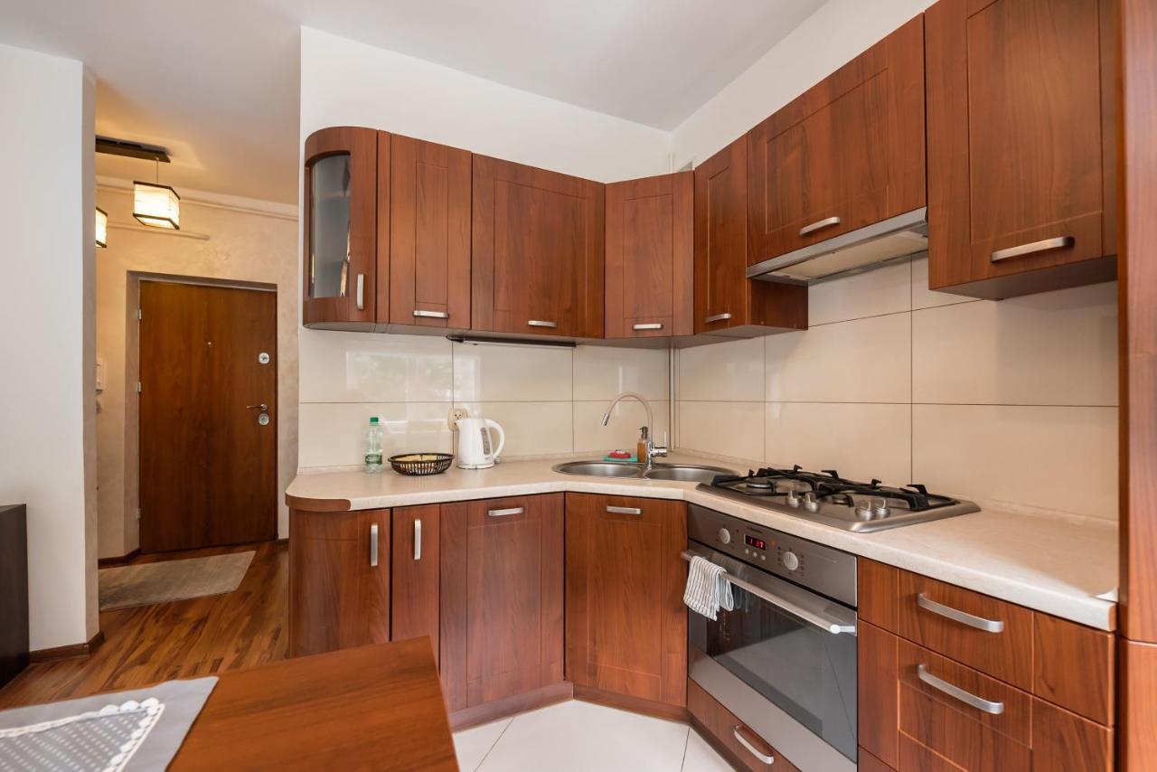 Ogrodowa Warm Wood Apartment วอร์ซอ ภายนอก รูปภาพ