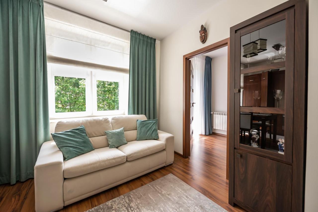 Ogrodowa Warm Wood Apartment วอร์ซอ ภายนอก รูปภาพ