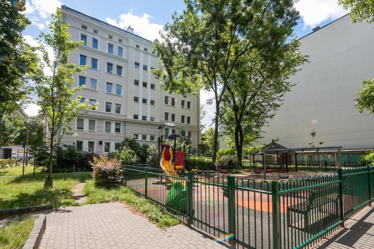 Ogrodowa Warm Wood Apartment วอร์ซอ ภายนอก รูปภาพ