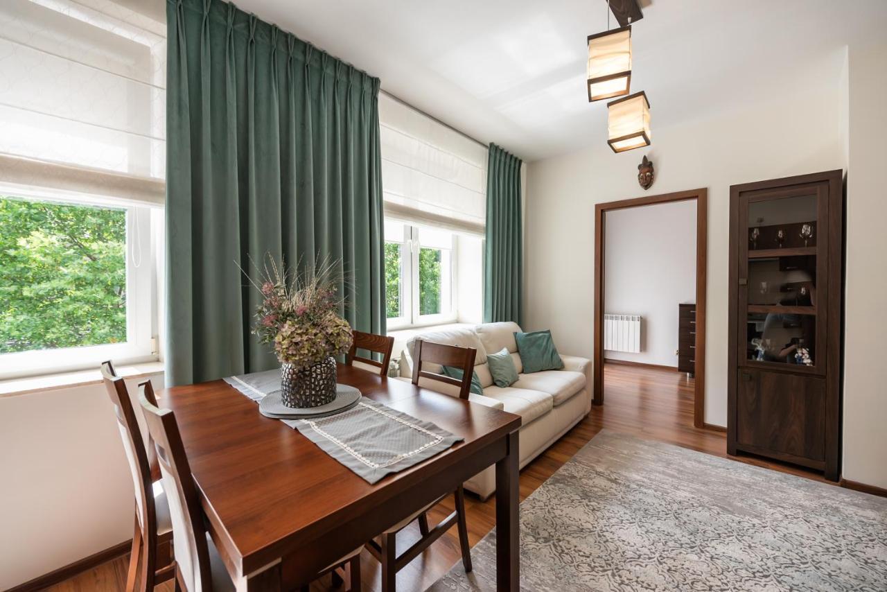 Ogrodowa Warm Wood Apartment วอร์ซอ ภายนอก รูปภาพ